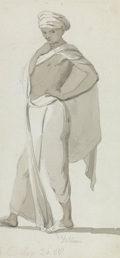 A Young Indian, c.1788 by William Daniell